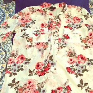 Floral blouse